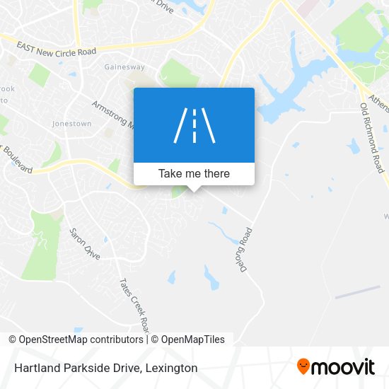 Mapa de Hartland Parkside Drive