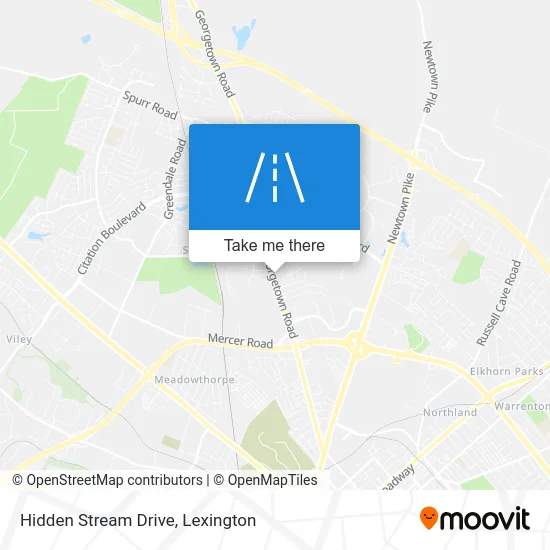 Hidden Stream Drive map