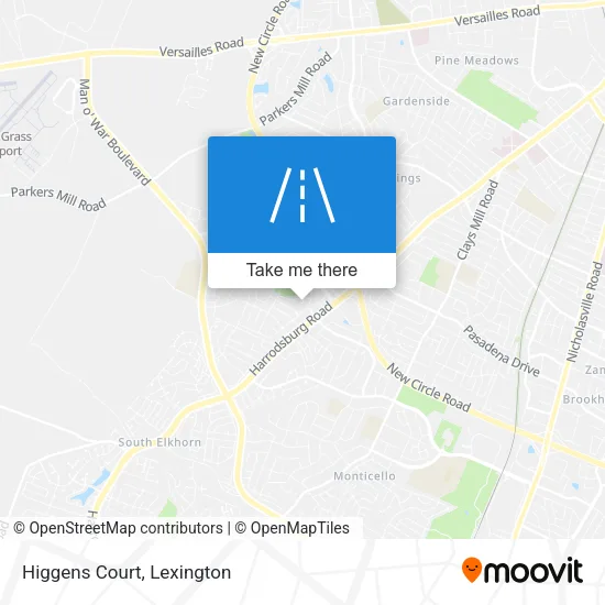 Higgens Court map