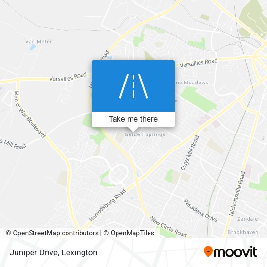 Mapa de Juniper Drive