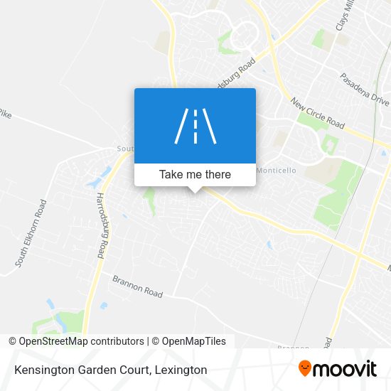 Kensington Garden Court map