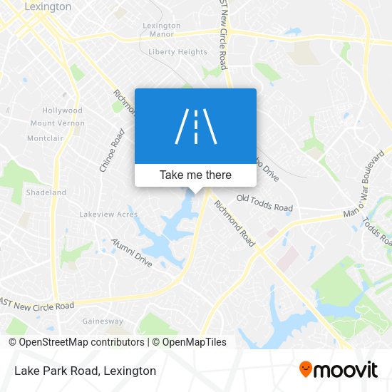 Mapa de Lake Park Road