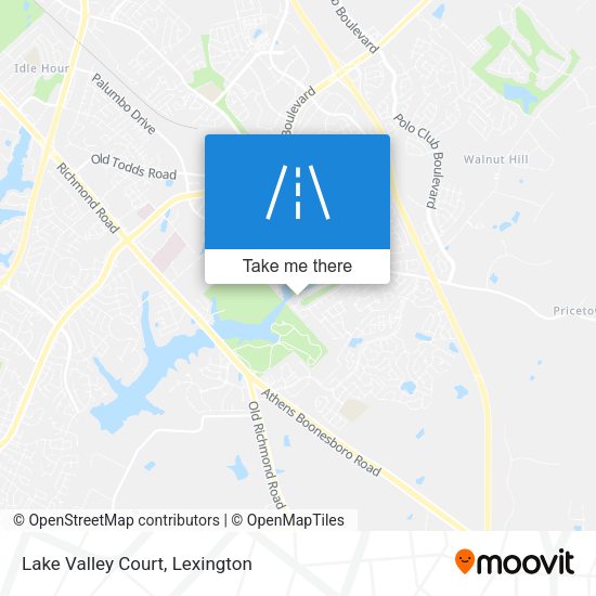 Mapa de Lake Valley Court