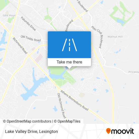 Lake Valley Drive map