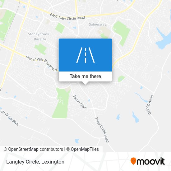 Mapa de Langley Circle