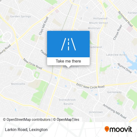 Mapa de Larkin Road