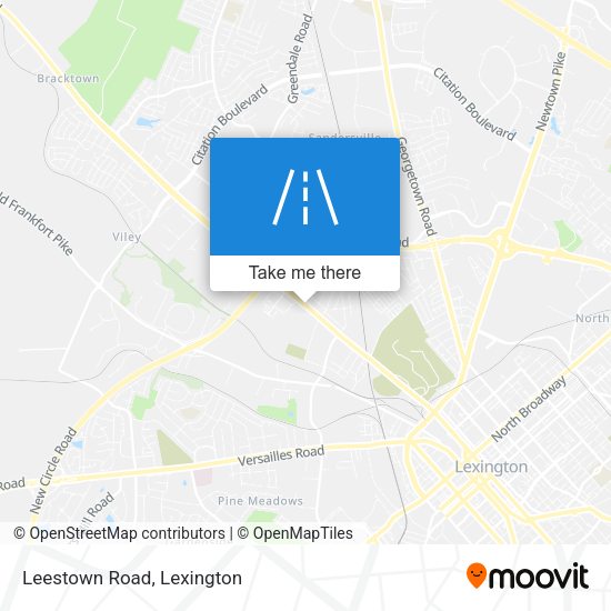 Mapa de Leestown Road