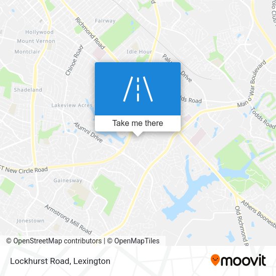 Mapa de Lockhurst Road