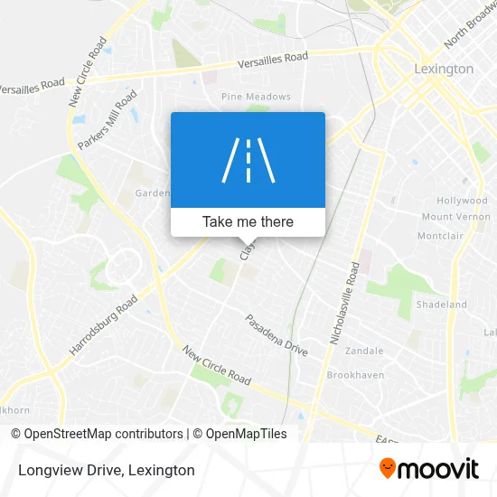 Longview Drive map