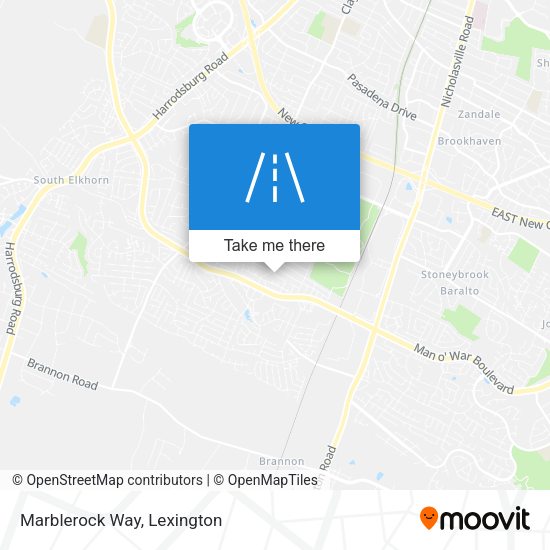 Mapa de Marblerock Way
