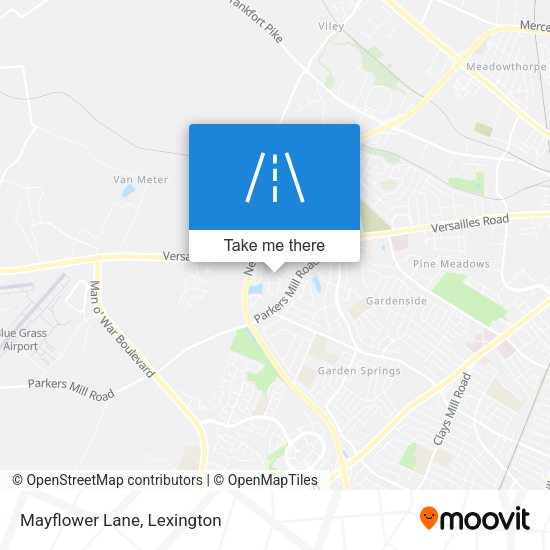 Mapa de Mayflower Lane