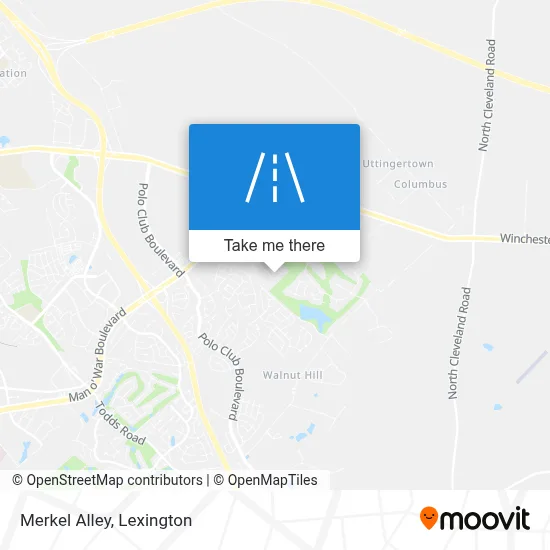 Merkel Alley map