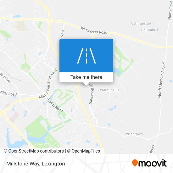 Mapa de Millstone Way