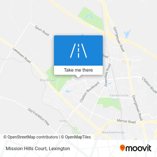 Mission Hills Court map
