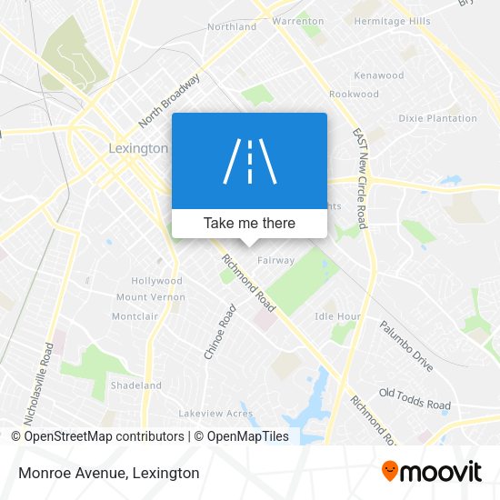 Mapa de Monroe Avenue