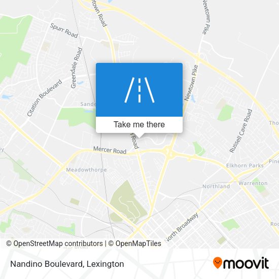 Mapa de Nandino Boulevard