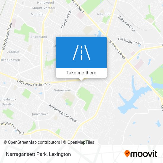 Mapa de Narragansett Park
