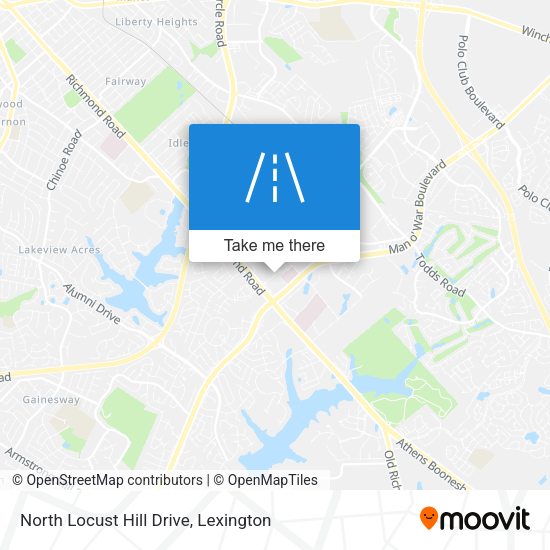 Mapa de North Locust Hill Drive