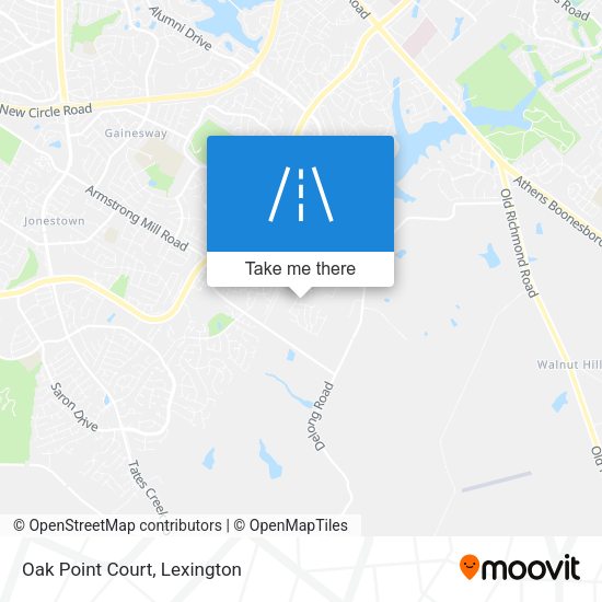 Mapa de Oak Point Court