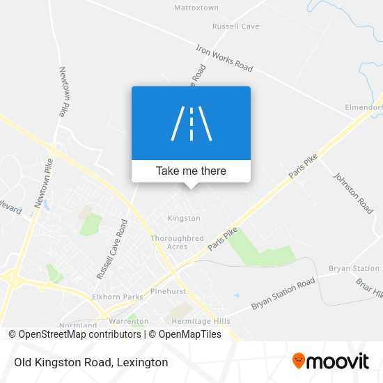 Old Kingston Road map