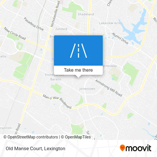 Old Manse Court map