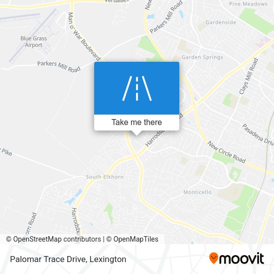 Mapa de Palomar Trace Drive