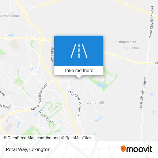 Mapa de Petal Way