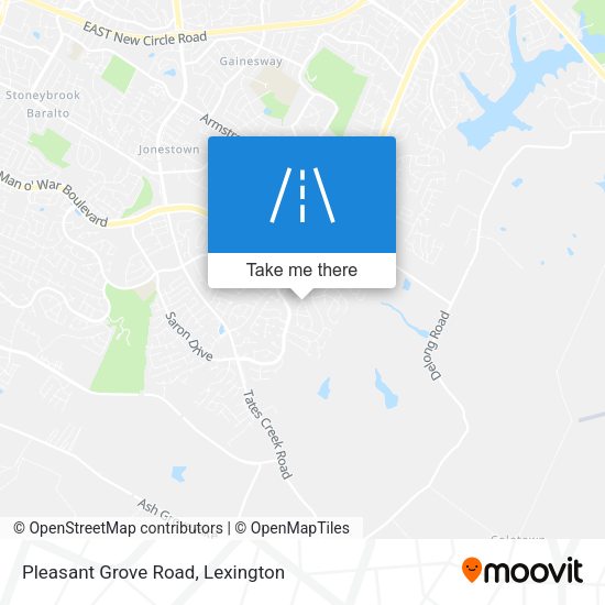 Pleasant Grove Road map