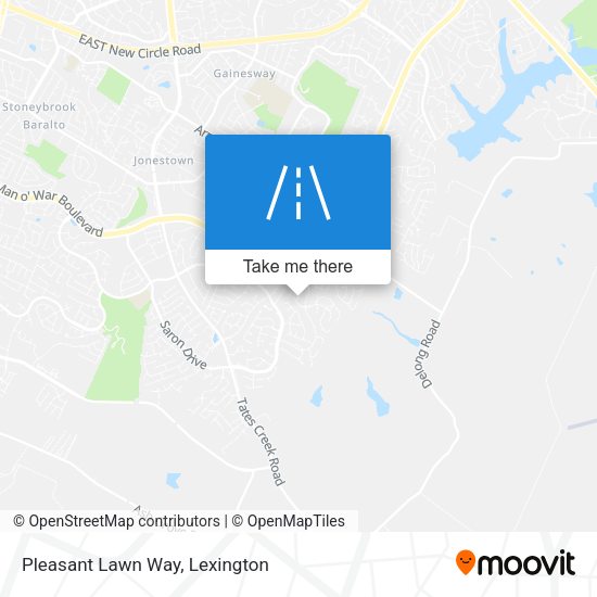 Mapa de Pleasant Lawn Way