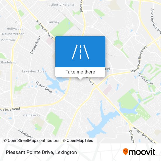 Pleasant Pointe Drive map