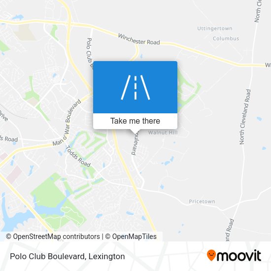 Polo Club Boulevard map