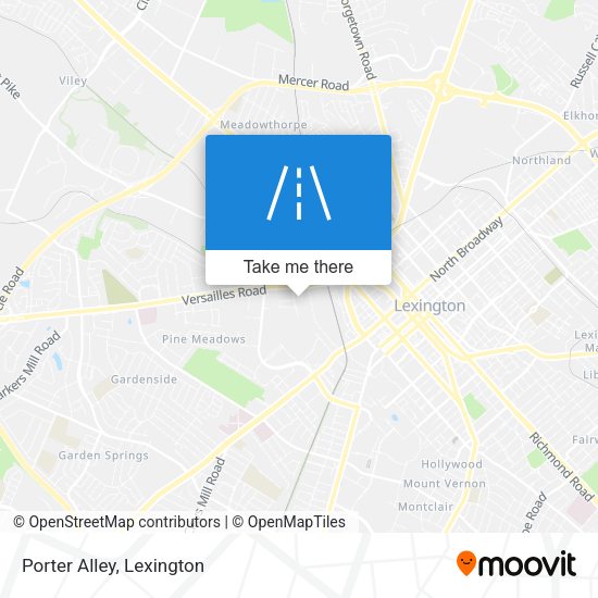 Mapa de Porter Alley