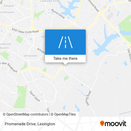Mapa de Promenade Drive