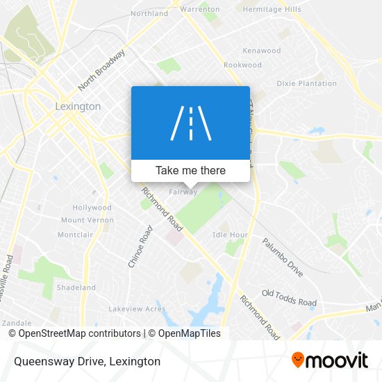 Mapa de Queensway Drive