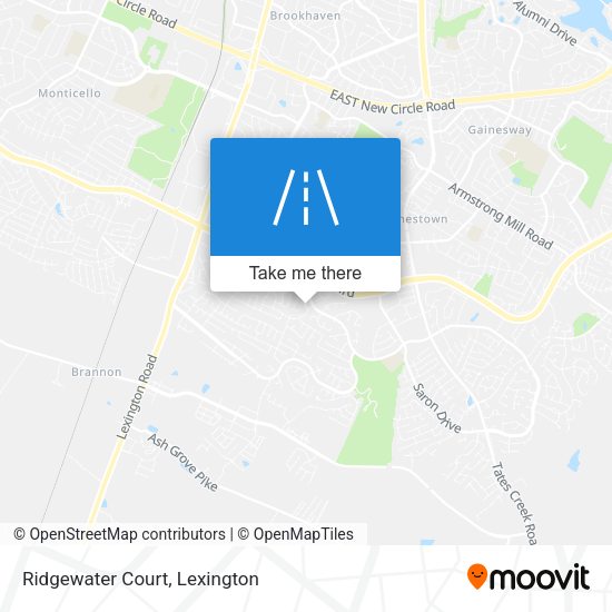 Mapa de Ridgewater Court