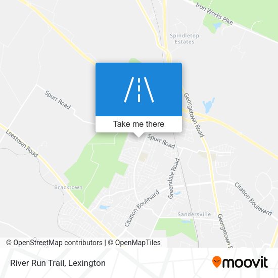Mapa de River Run Trail
