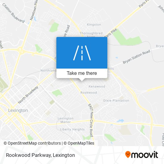 Rookwood Parkway map