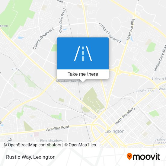 Mapa de Rustic Way