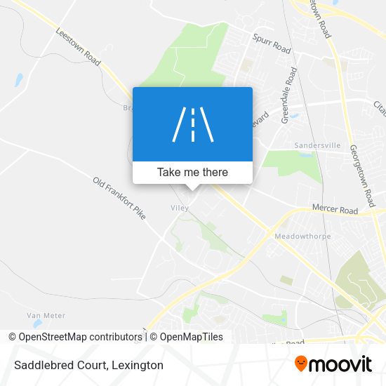 Mapa de Saddlebred Court