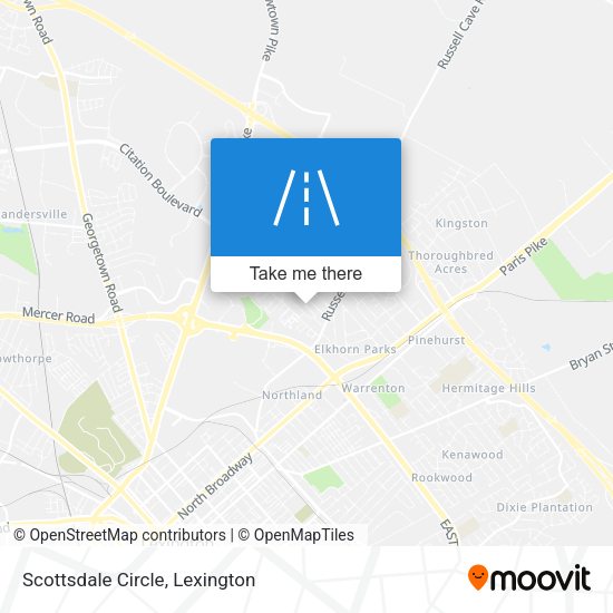 Mapa de Scottsdale Circle