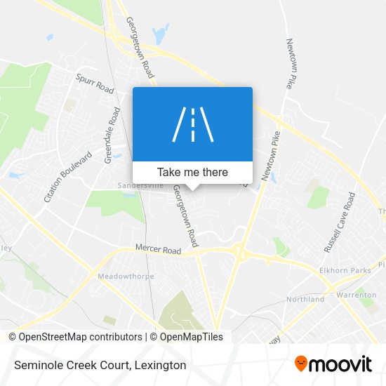 Seminole Creek Court map