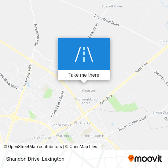 Mapa de Shandon Drive