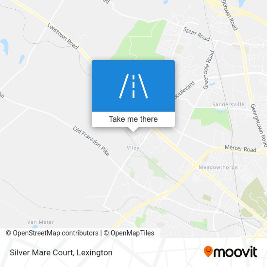 Silver Mare Court map