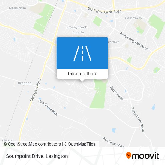 Mapa de Southpoint Drive
