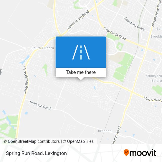 Mapa de Spring Run Road
