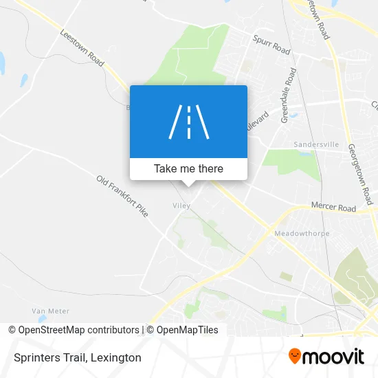 Sprinters Trail map