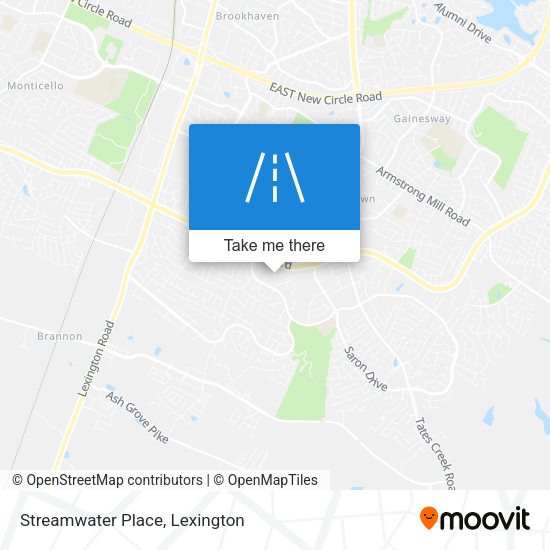 Mapa de Streamwater Place