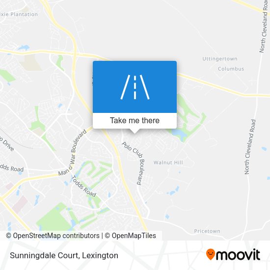Mapa de Sunningdale Court