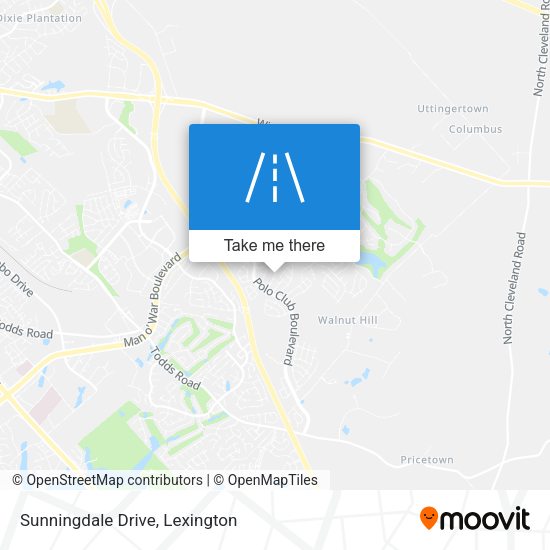 Sunningdale Drive map