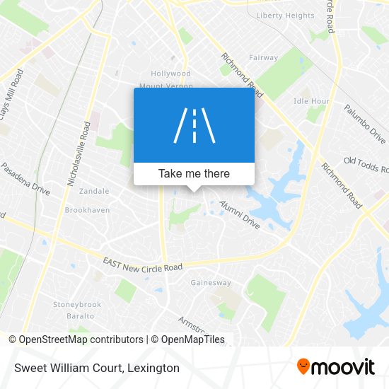 Sweet William Court map